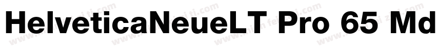 HelveticaNeueLT Pro 65 Md字体转换